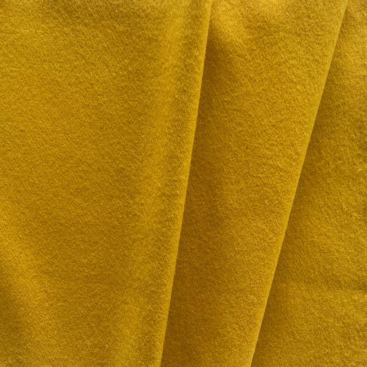 Etro Mid-Weight Spiced Curry Wool Melton Coating (Made in Italy)
