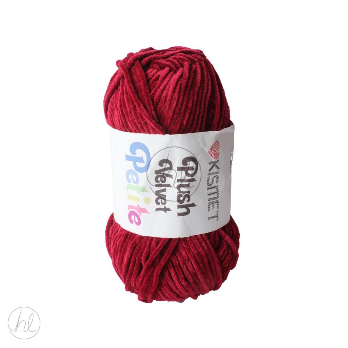 PLUSH VELVET PETITE100G MAROON