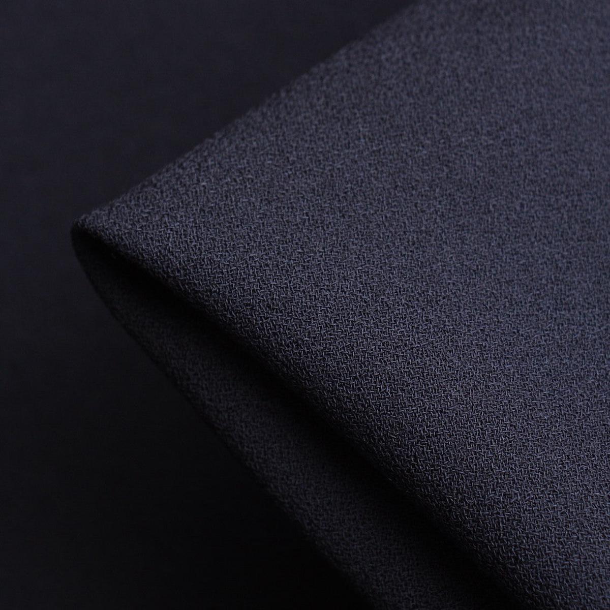 Blu Scuro Motiv Crepe