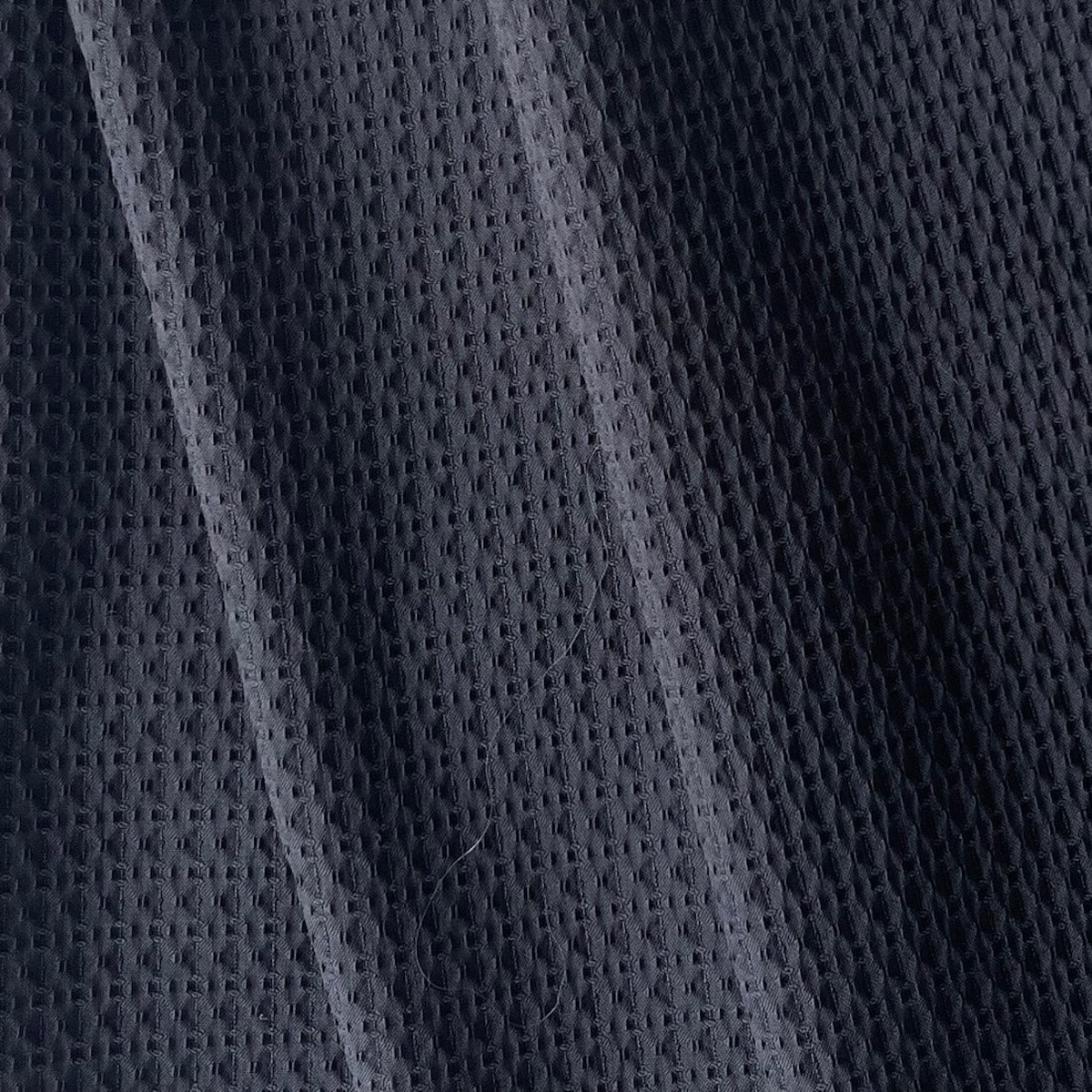 Botto Giuseppe Midnight Navy Crinkled & Textured Stretch Woolen (Made in Italy)