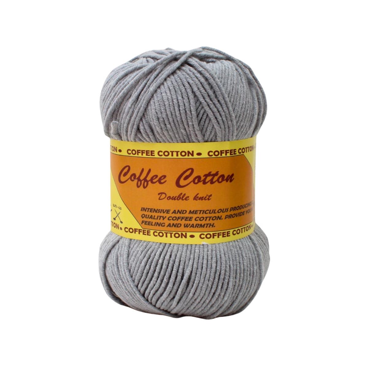 COFFEE COTTON DK 100G L/GREY COF 3