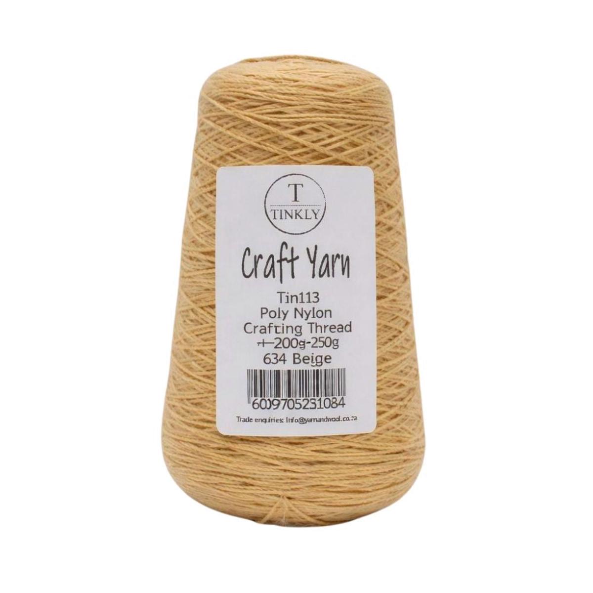 CRAFT YARN NYLON 200G BANANA