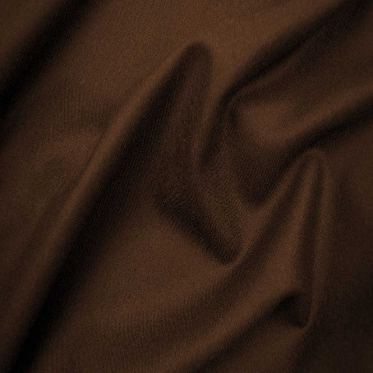 Designer Pecan Lightweight Wool Melton Coating (Made in Italy)