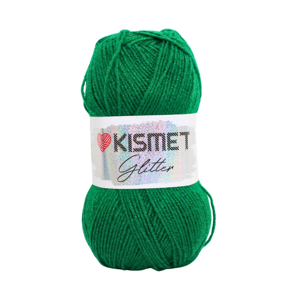 Glitter Double Knit 100g Emerald