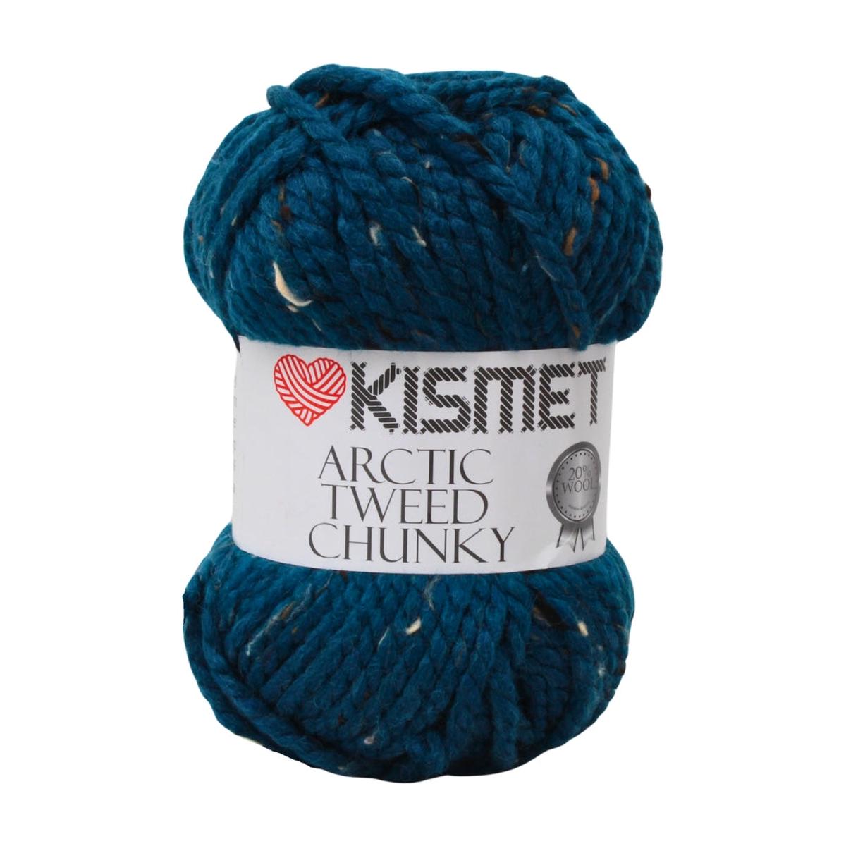ARTIC TWEED CHUNKY 100G PEACOCK