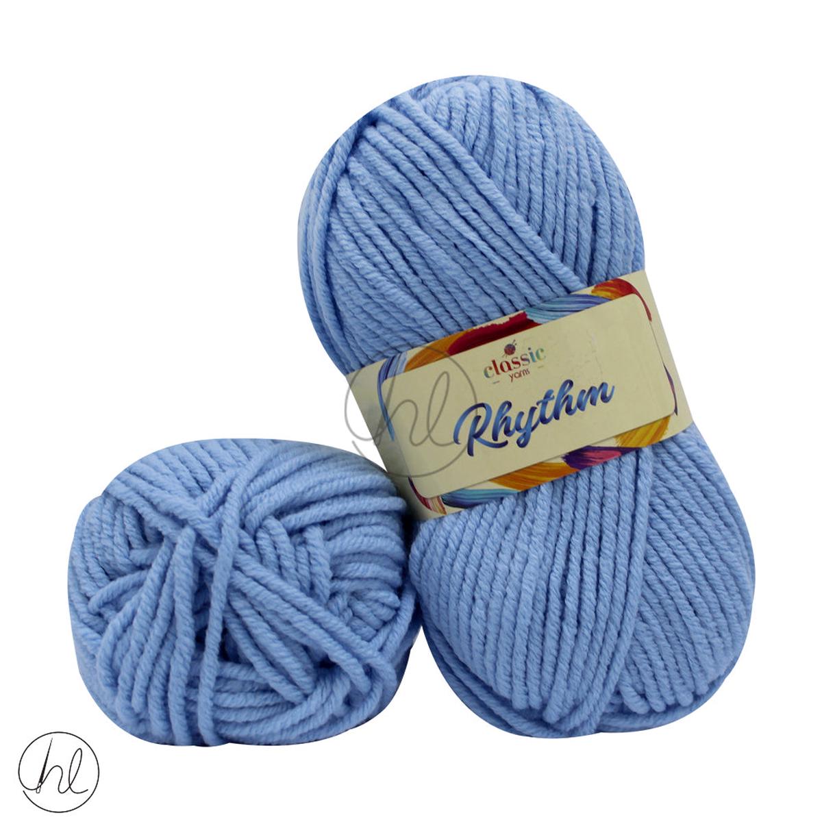 CLASSIC YARN RHYTHM CHUNKY 100G POWDER BLUE 09