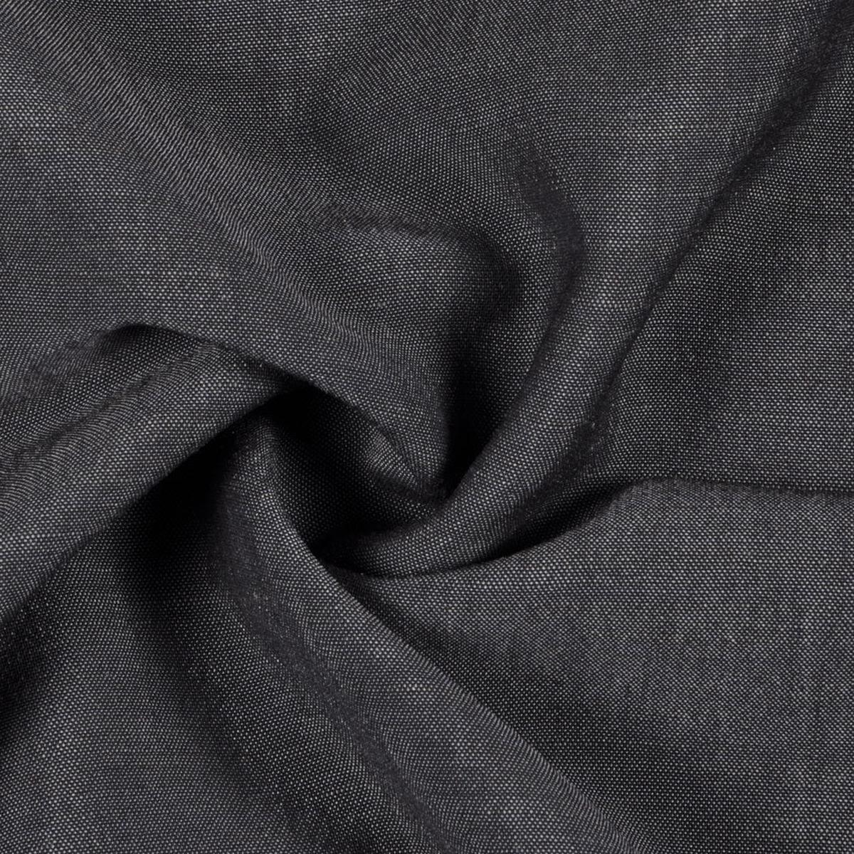 Donna Karan Italian Licorice Heathered Wool Suiting