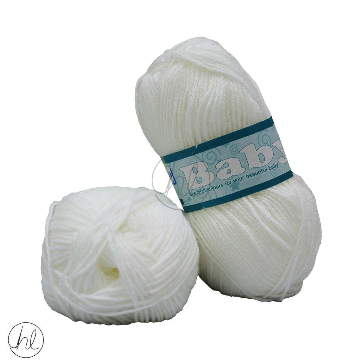 ELLE BABY 4PLY 50G WHITE