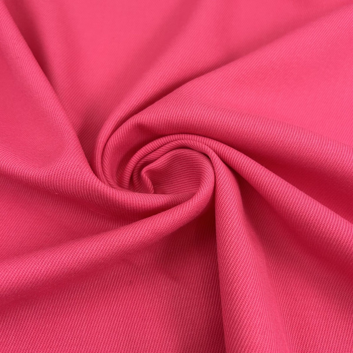Pink Wool Blend Gabardine