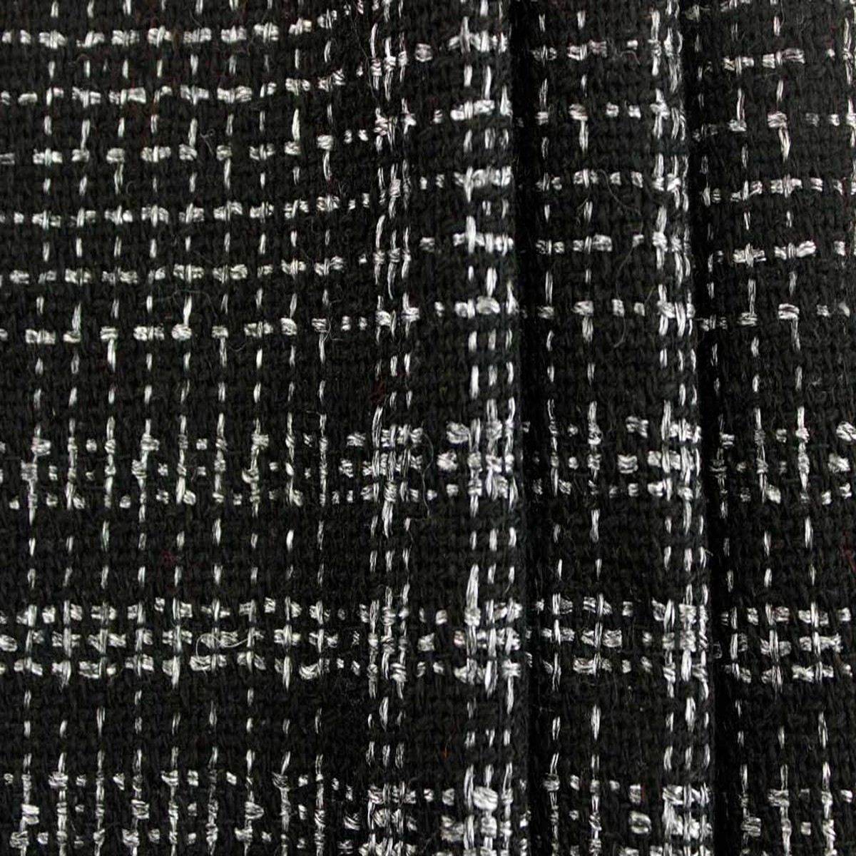 Variegated Pewter Greys Wool Plaid