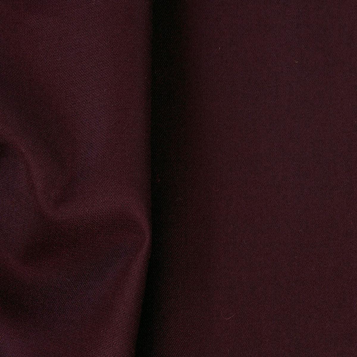 Couture Rich Wine Wool Double-Faced Coating (Made in Italy)