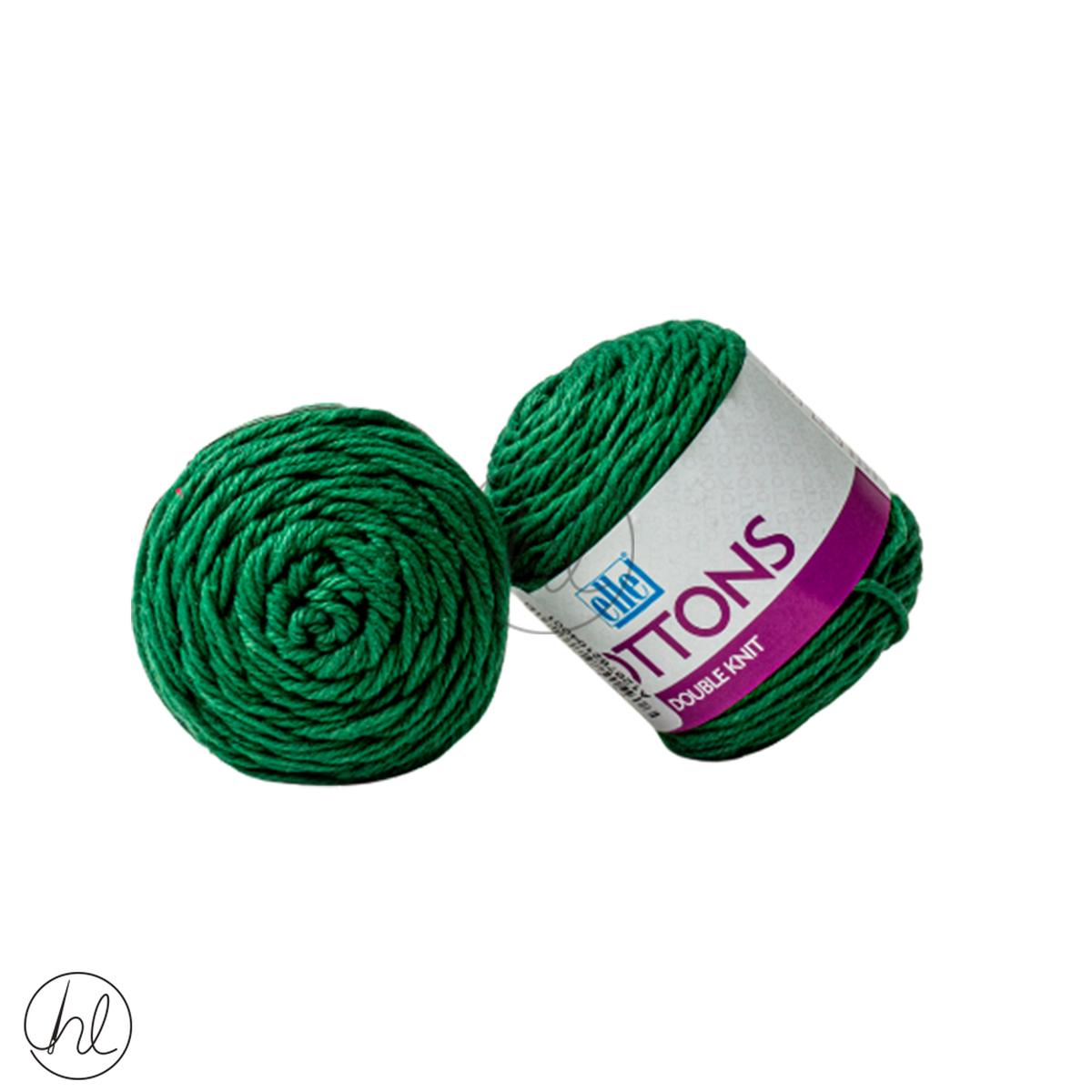 ELLE COTTON DK 50G GREEN