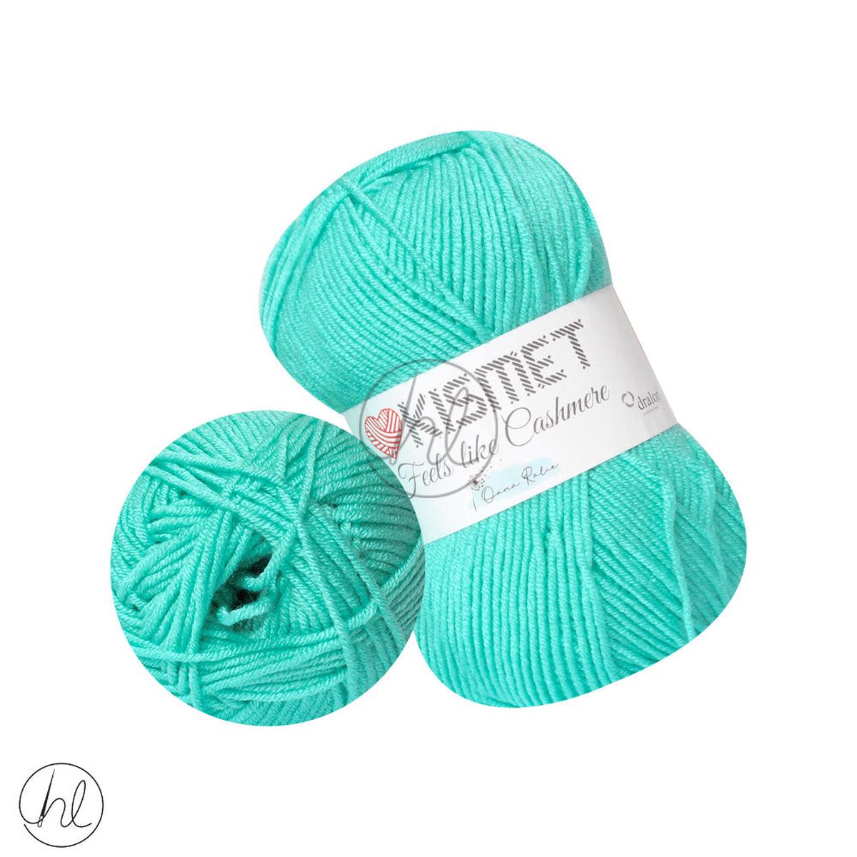 KISMET CASHMERE DOUBLE KNIT 100G AQUA 293
