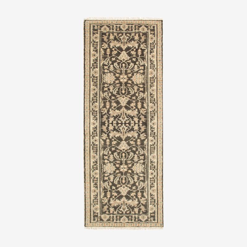 Wayland Hand-Knotted Wool Rug (Charcoal 210 X 10)