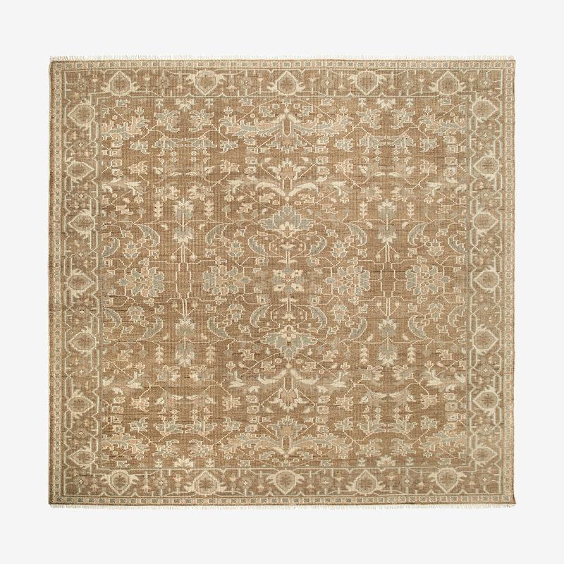 Wayland Hand-Knotted Wool Rug (Tan 9 X 12)