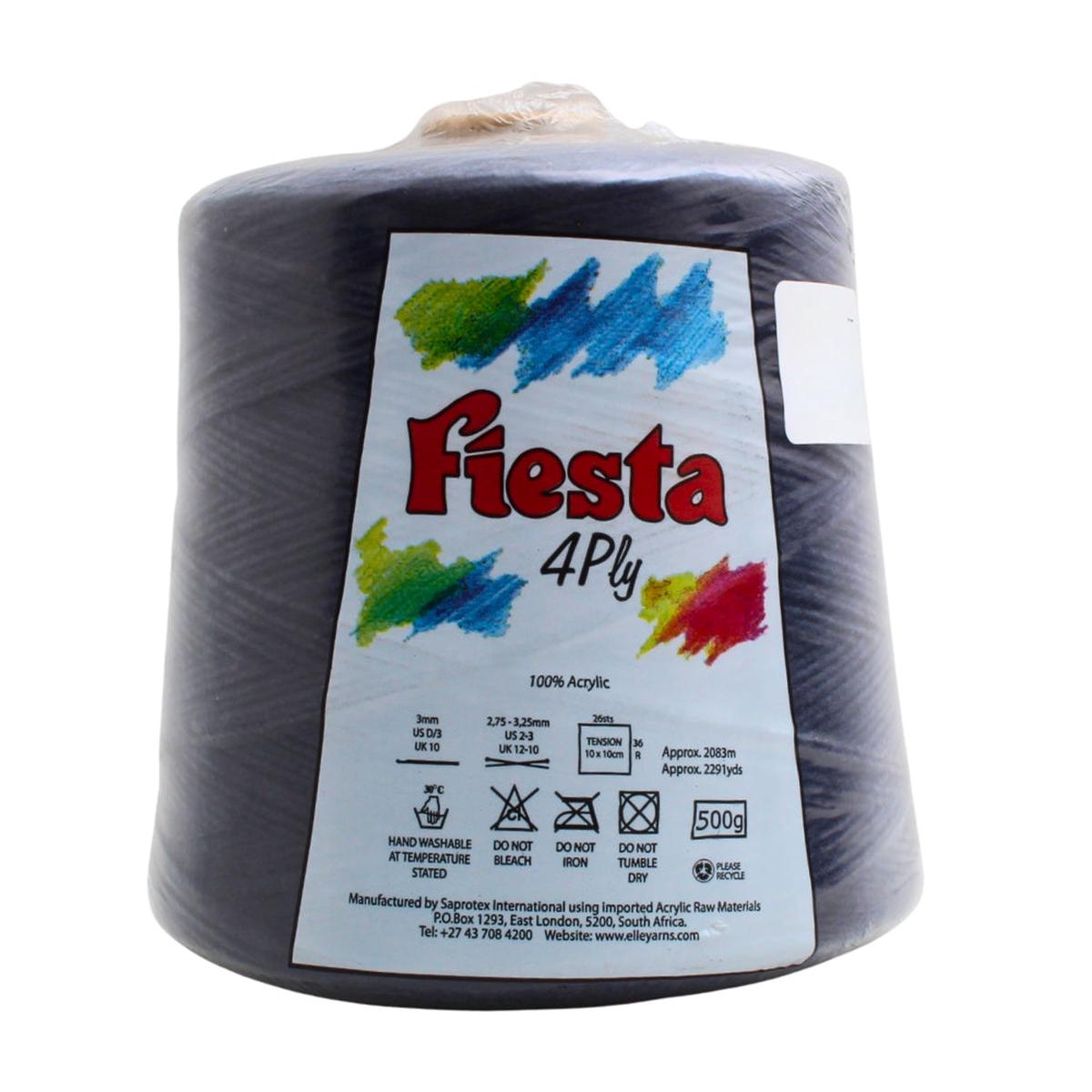 FIESTA 4PLY 500G NAVY
