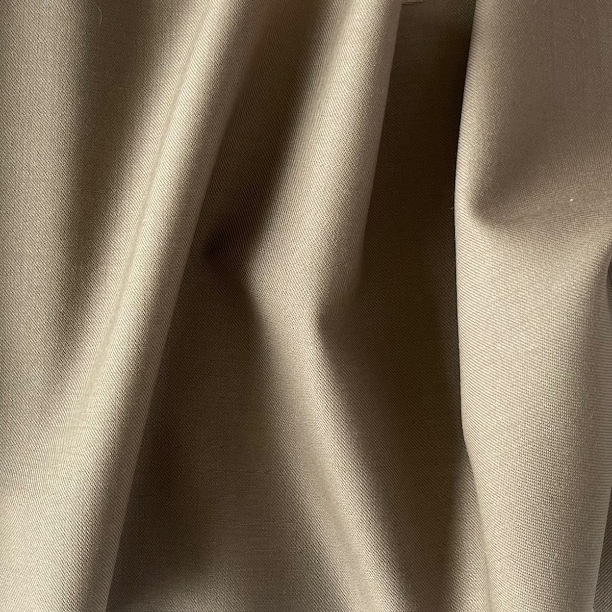 Lighter Weight Classic Khaki Wool Gabardine (Made in Japan)