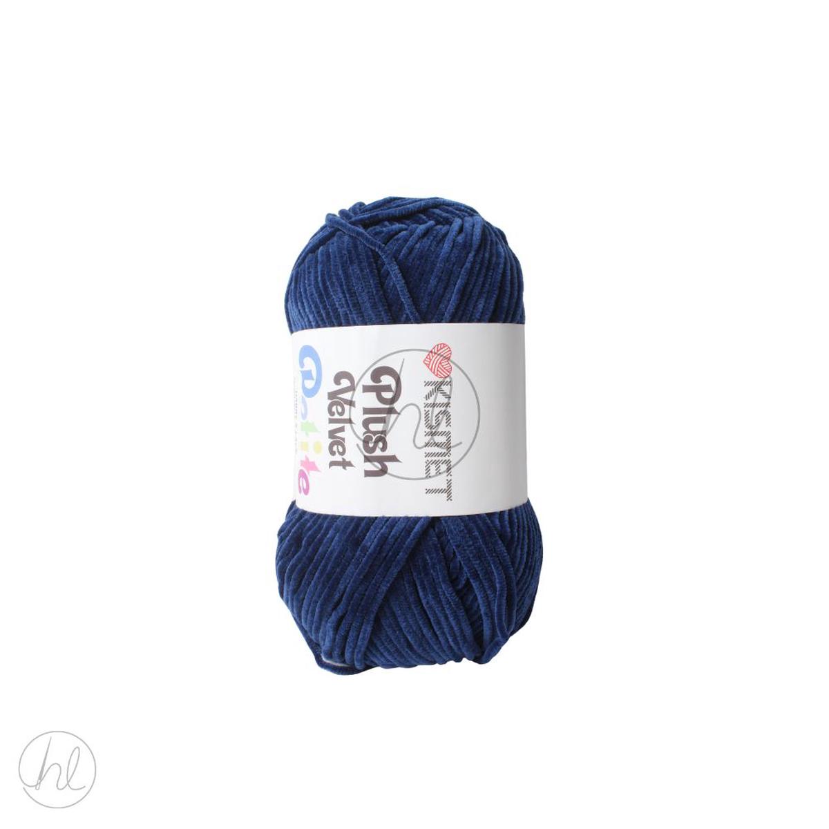 PLUSH VELVET PETITE100G NAVY
