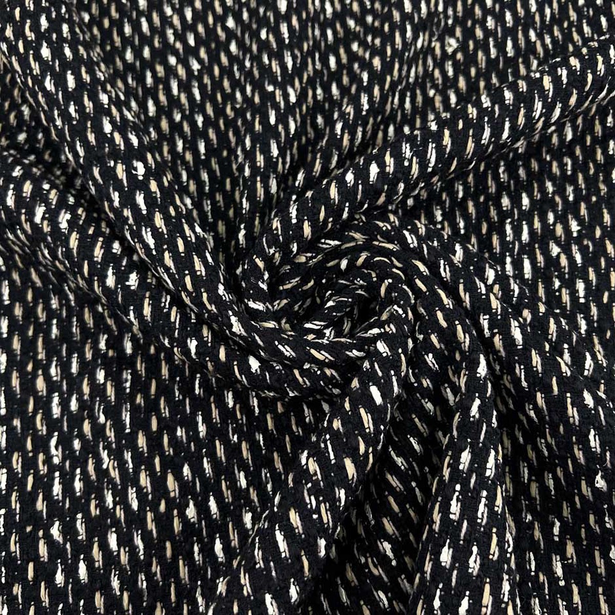 Wool And Viscose Tweed