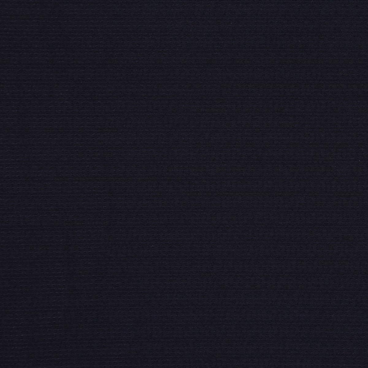 Black Wool and Rayon Matelasse