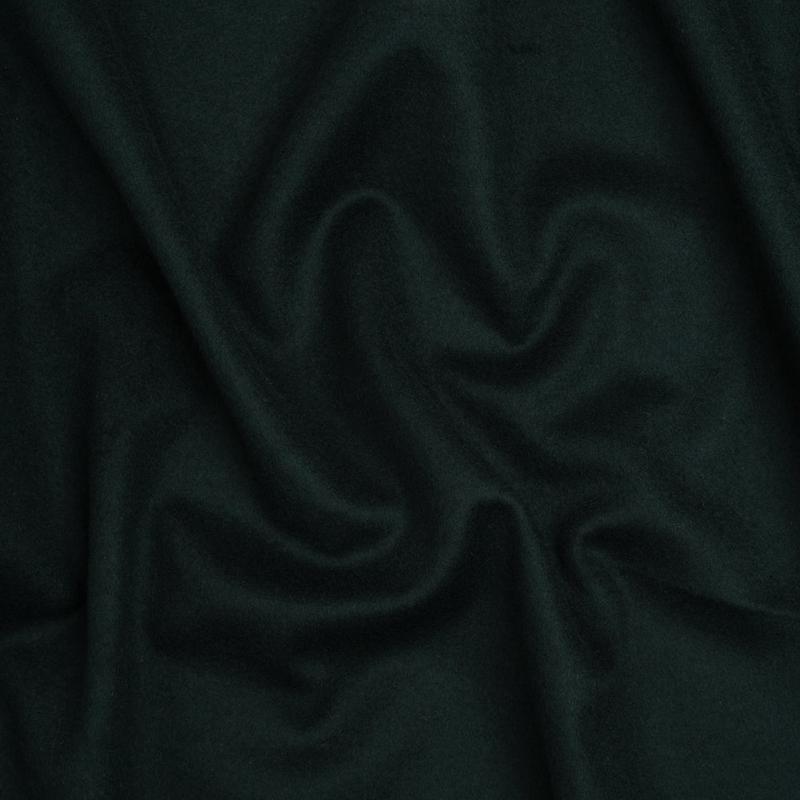Brushed Lightweight Wool Blend Coating - Rain Forest Green - Ellamar Collection