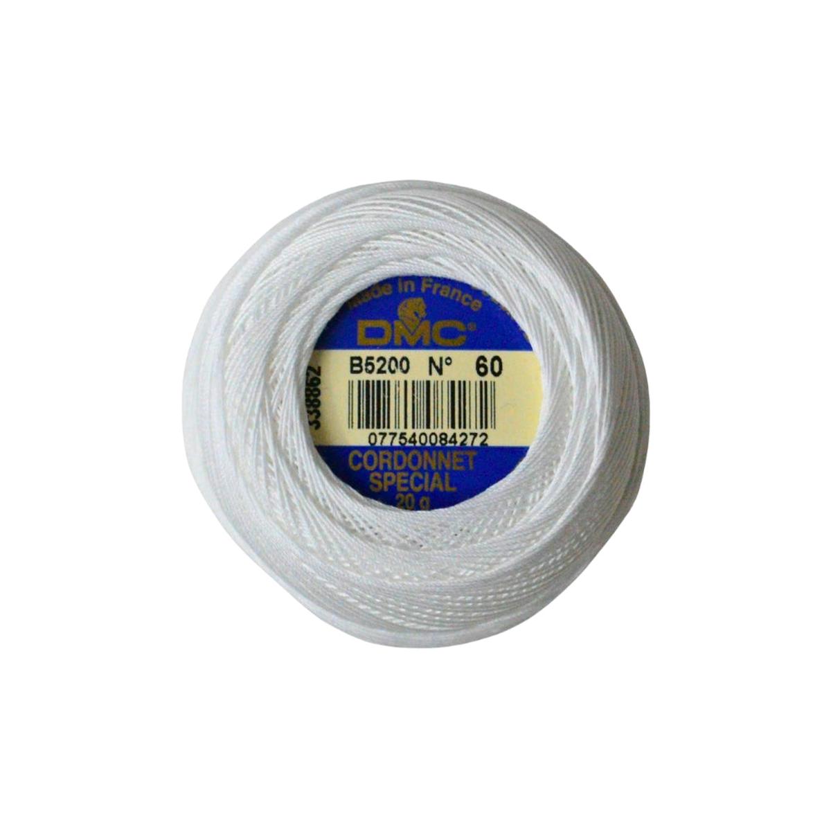 DMC CROCHET NO60 20G WHITE