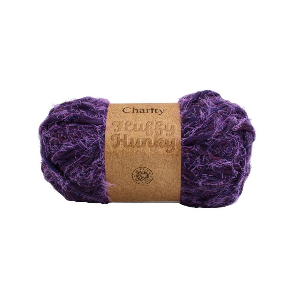CHARITY FLUFFY HUNKY 150G MULBERRY A EACH