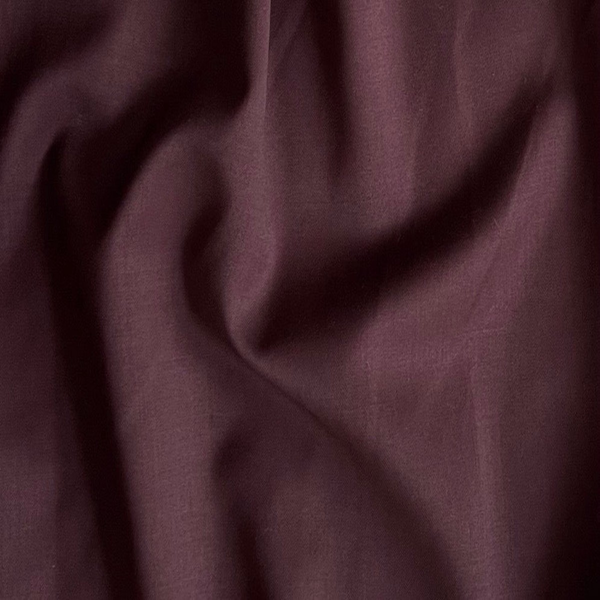 Deep RaisinedWine Wool Twill (Made in Italy)