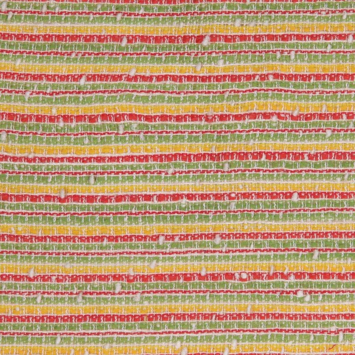 Fall Striped Famous NYC Designer Cotton-Wool Boucle