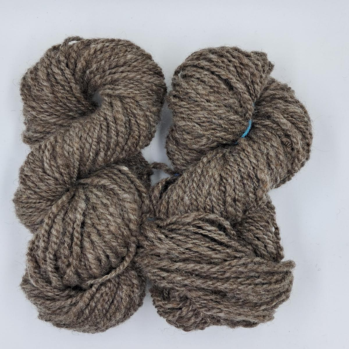 Hand Spun Fleece Grey