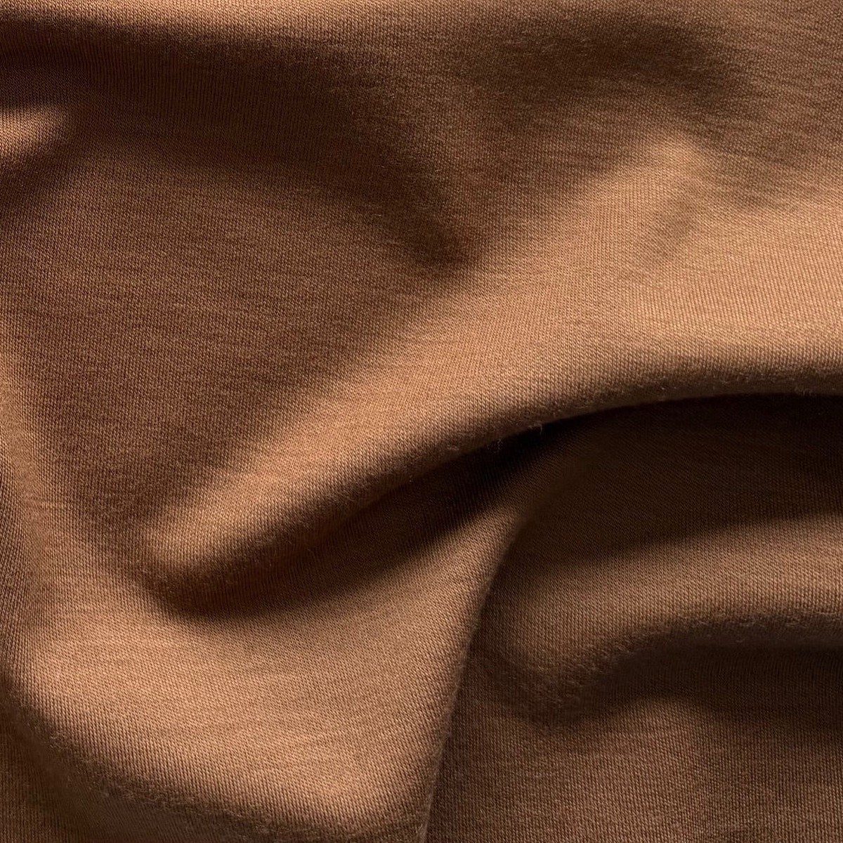 Tawny Sienna Wool Jersey Knit (Made in Italy)