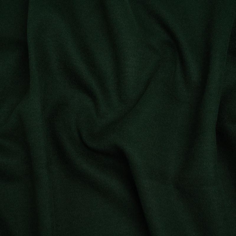 Virgin Wool and Cashmere Double Cloth Coating - Forest - Astana Collection