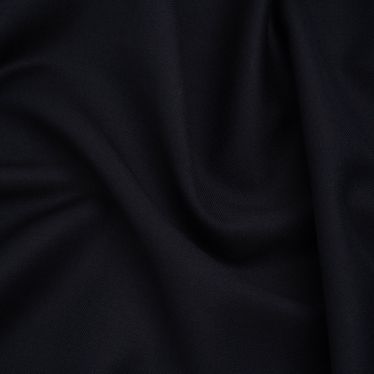 Wool Basketweave Suiting by Alexander McQueen - Dark Navy - Designer Deadstock