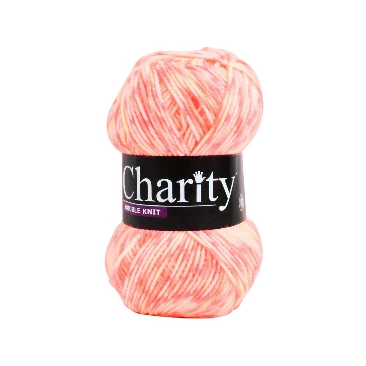 CHARITY P/SKEIN PRINT D.K 100G TANGERINE