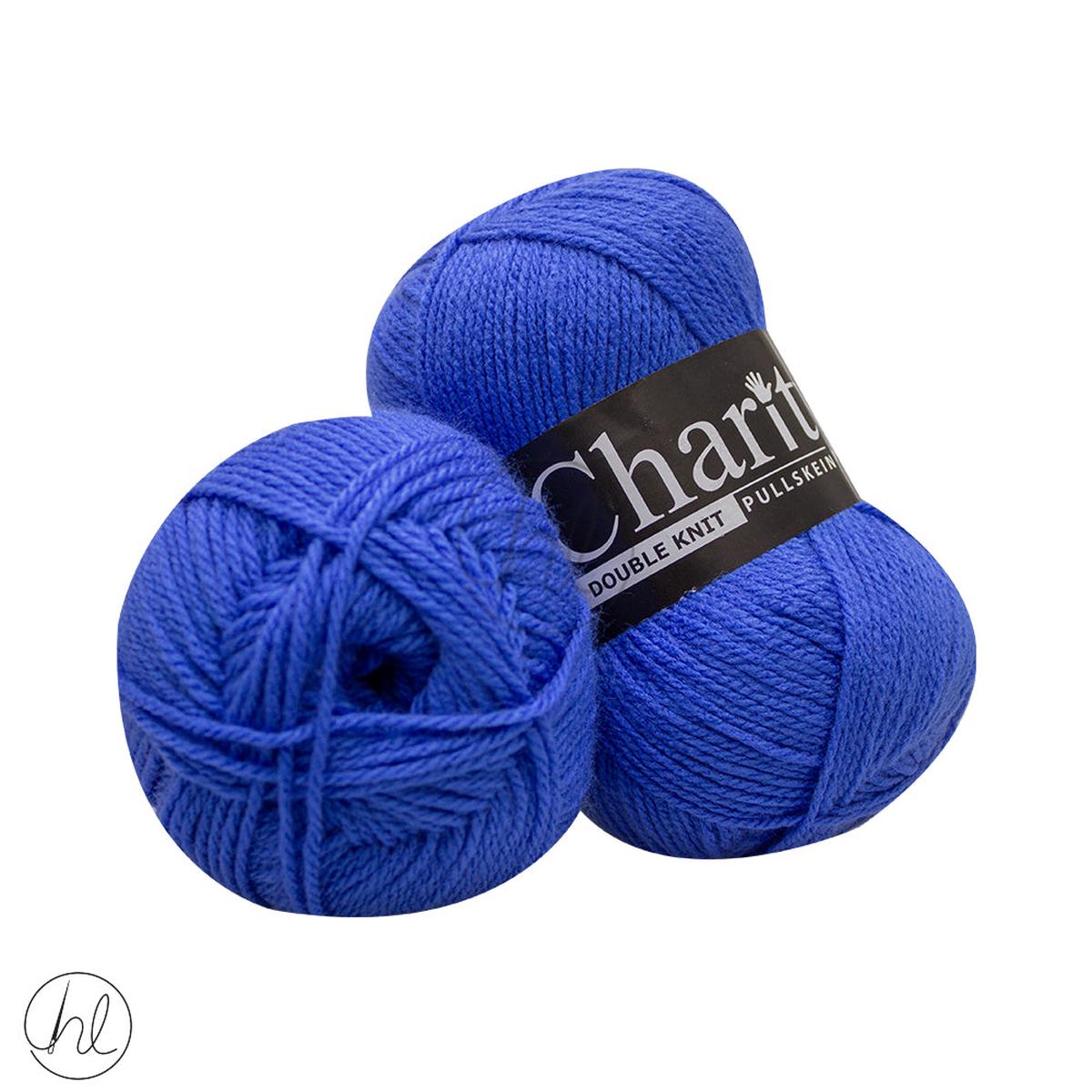 Charity Pullskien Double Knit100G SAXE BLUE COL 058