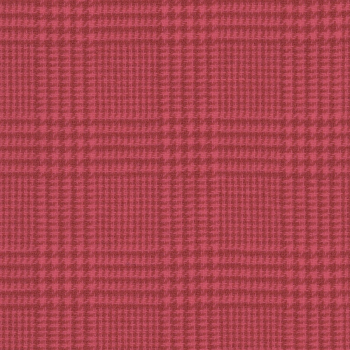 Hand Dyed Wool - Glen Check Flamingo (Fat 1/8)