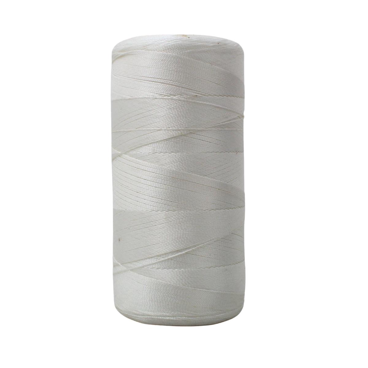 NYLON CROCHET 3 PLY 500G WHITE