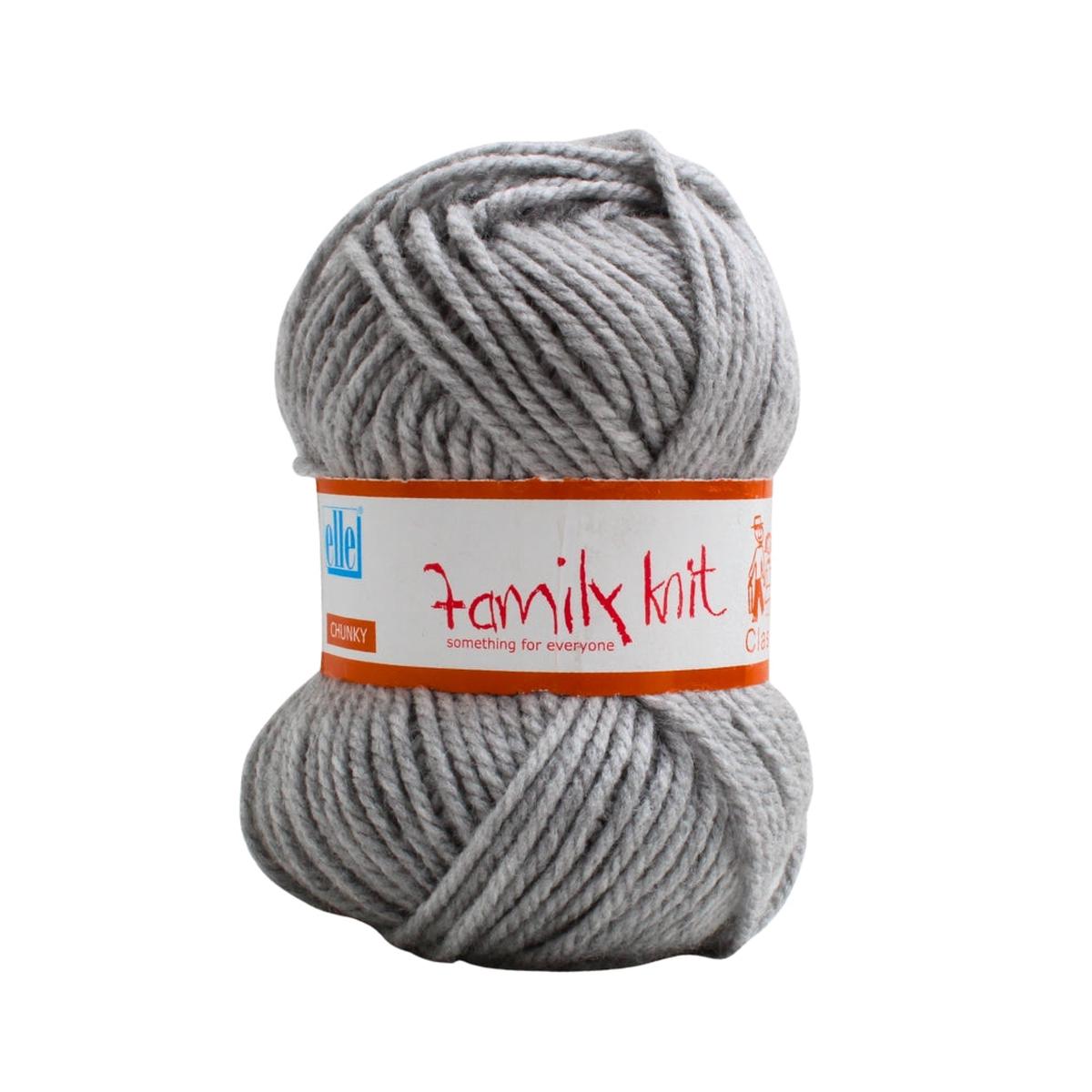 ELLE FAMILY CHUNKY KNIT GREY