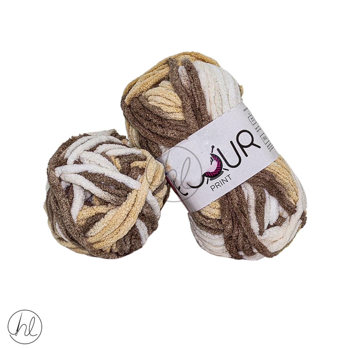 Elle Velour Print 100G Cookie Dough