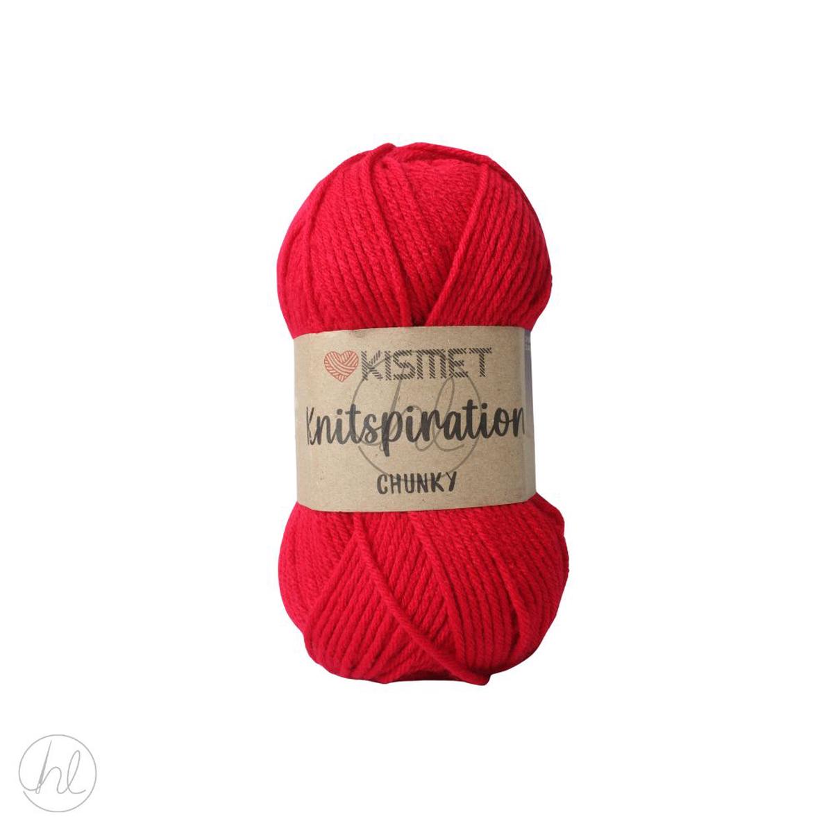 KNITSPIRATION CHUNKY 100G CRIMSON