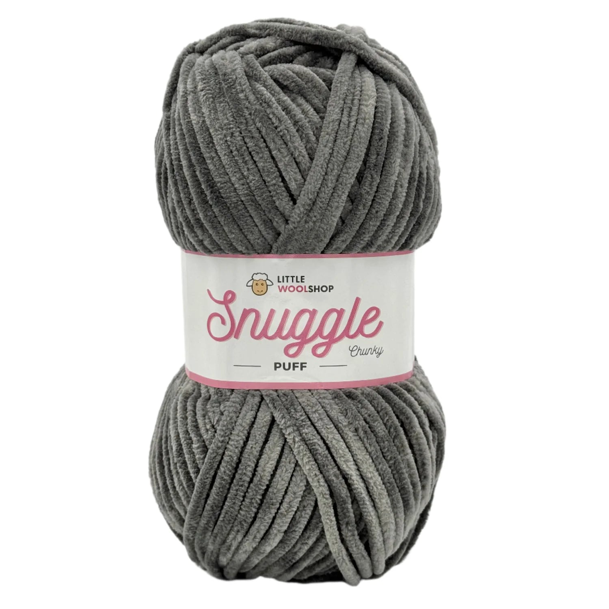 LittleWoolShop Snuggle Puff Chenille Chunky - Smoked Pepper