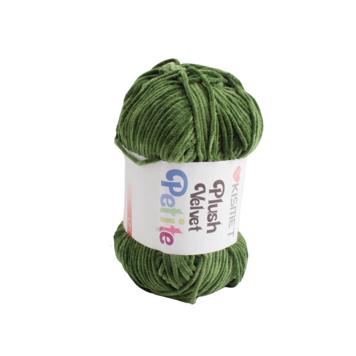PLUSH VELVET PETITE100G OLIVE FREE