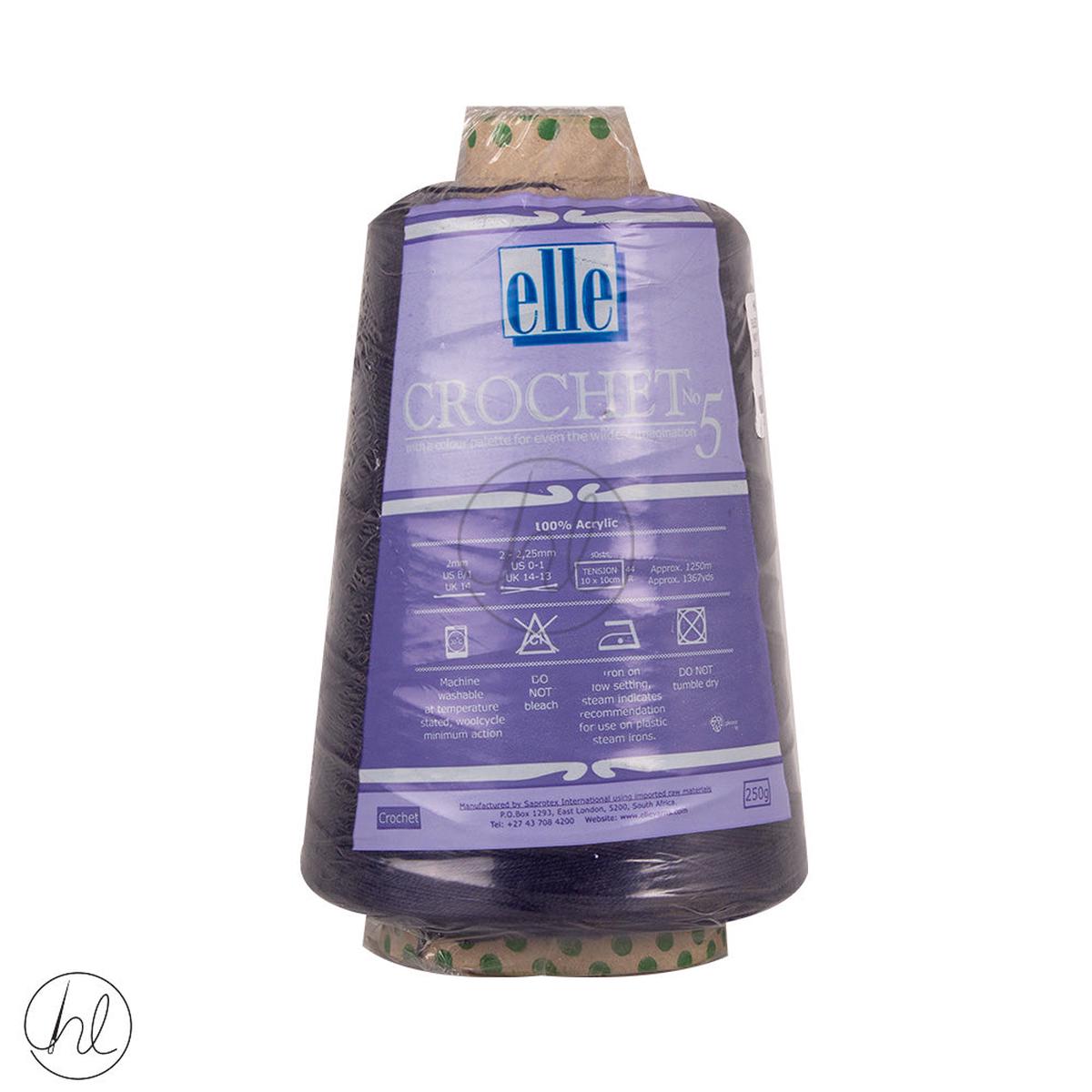 Elle Crochet NO.5 250G NAVY
