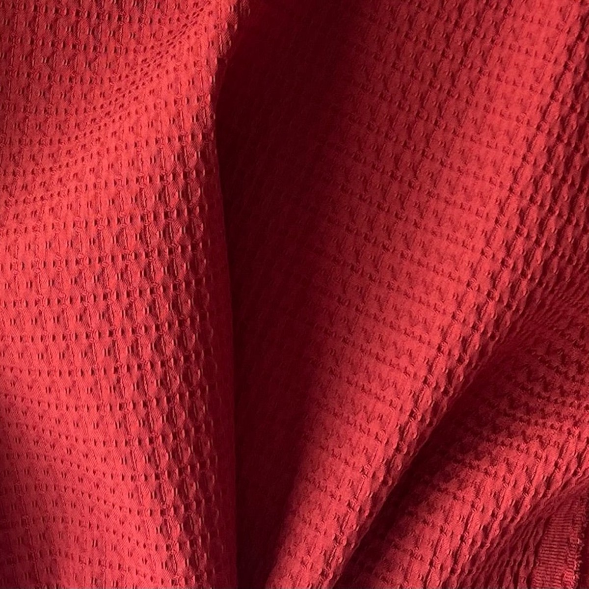 Botto Giuseppe Persian Brick Crinkled & Textured Stretch Woolen (Made in Italy)