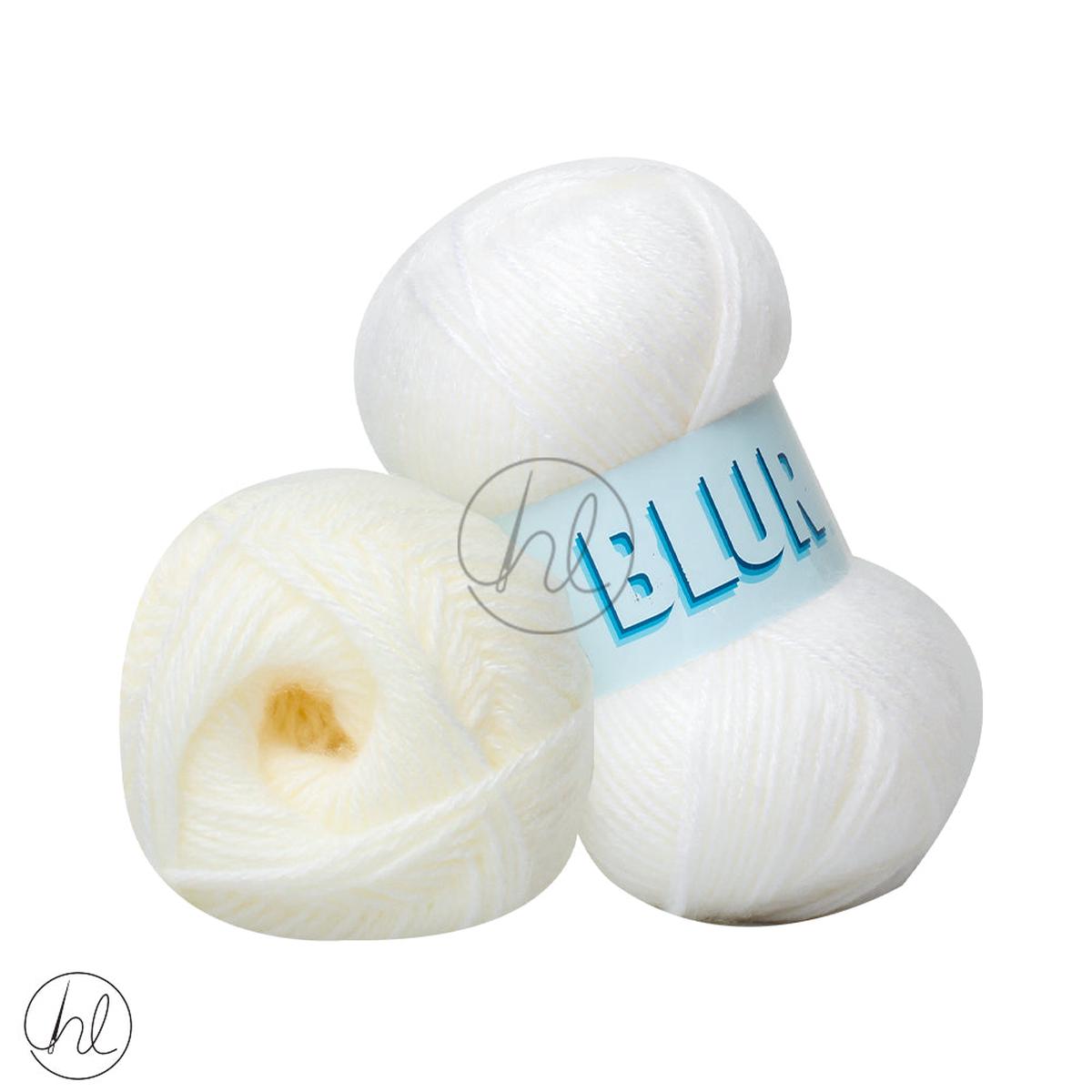 ELLE BLUR ARAN 100G WHITE 001
