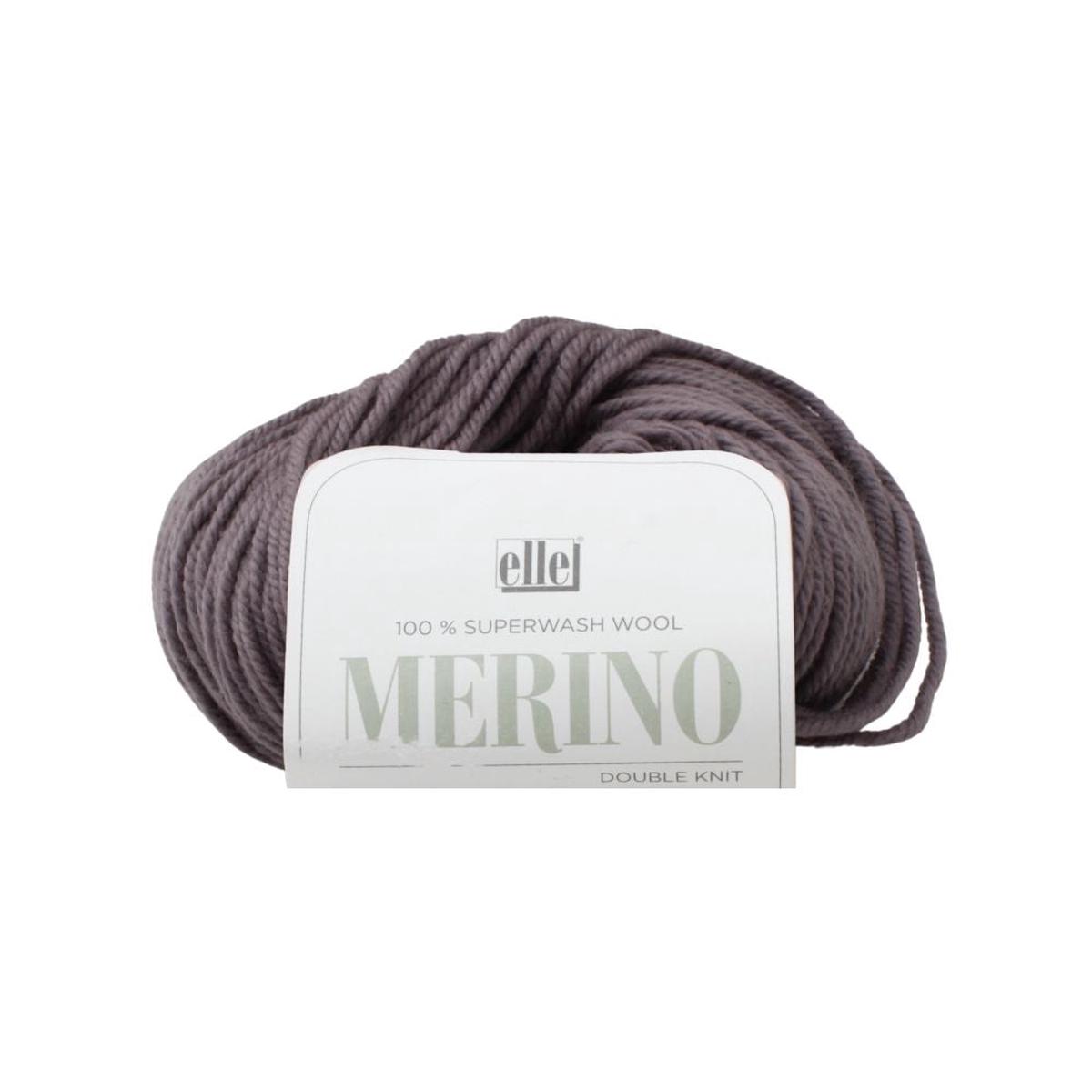 ELLE MERINO DK 50G SCH GREY COL 005