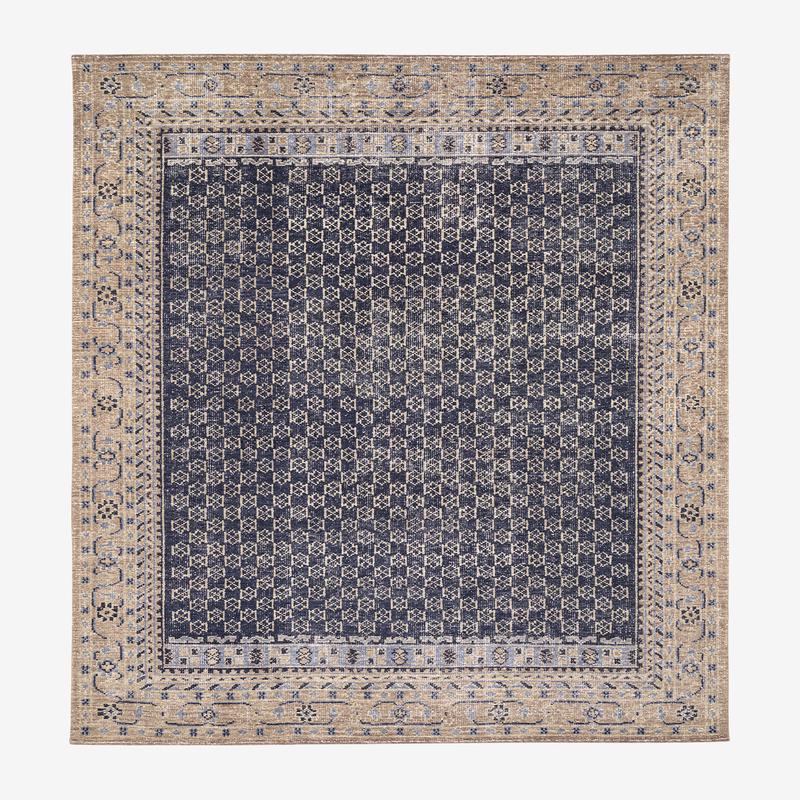 Anya Indigo Hand-Knotted Wool Rug (9 X 12)