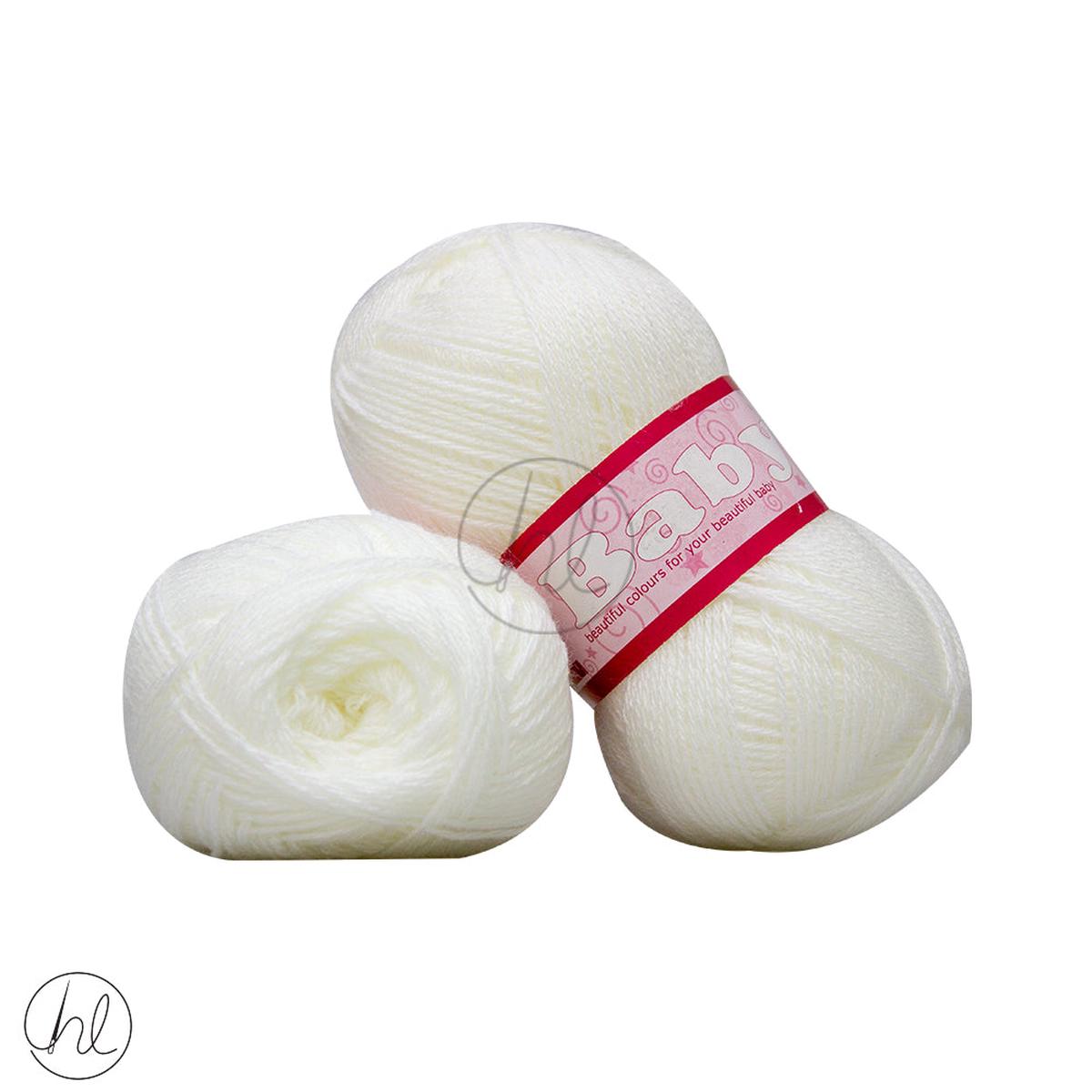 ELLE BABY WHITE 3PLY 50G