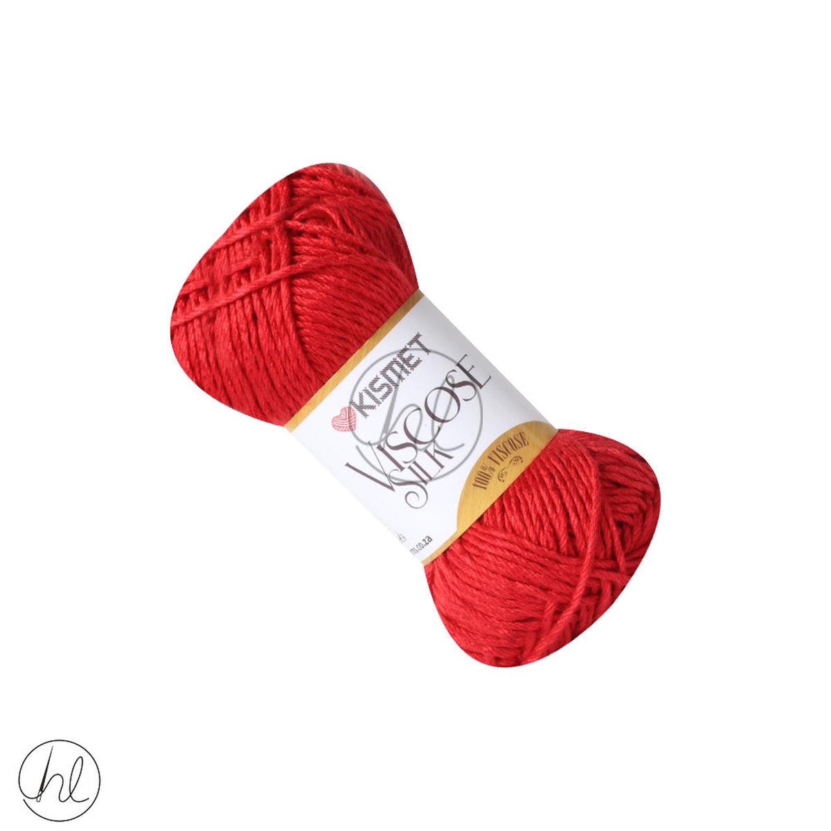 KISMET VISCOSE SILK 50G RUBY RED 10