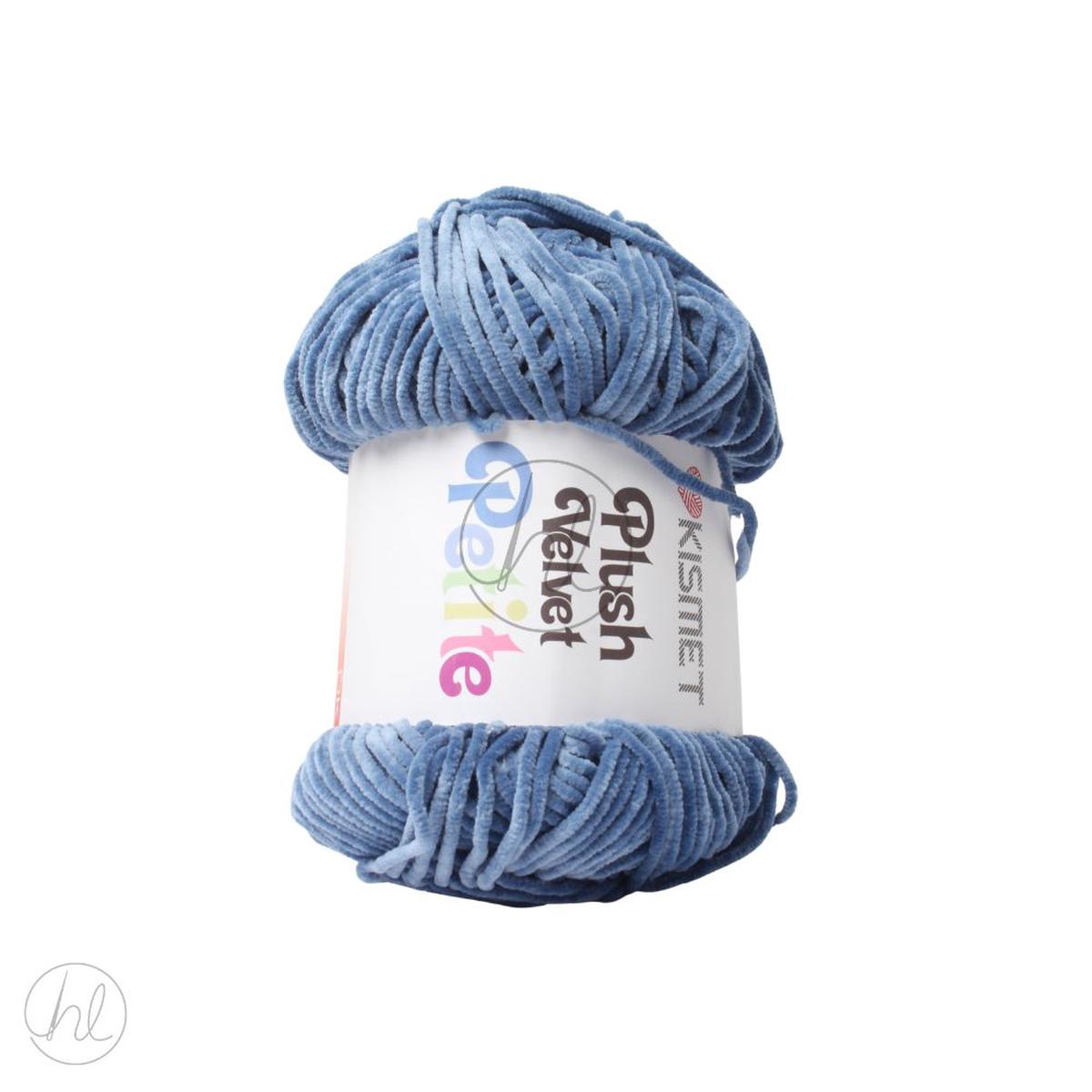PLUSH VELVET PETITE100G DENIM